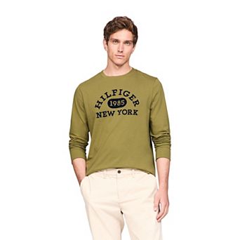 Men's Tommy Hilfiger Monotype Collegiate Long Sleeve Tee