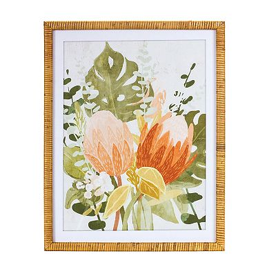 Melrose Protea Floral Wall Art 2-piece Set