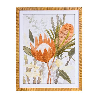 Melrose Protea Floral Wall Art 2-piece Set