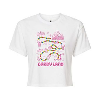 Juniors' Candy Land Graphic Tee