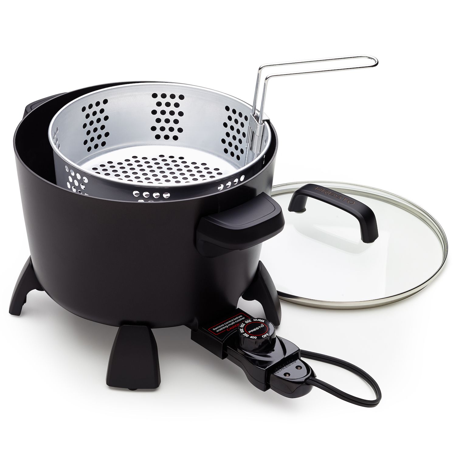 Presto Precise 16-in. Tuxedo Digital Precision Skillet Multi-Cooker