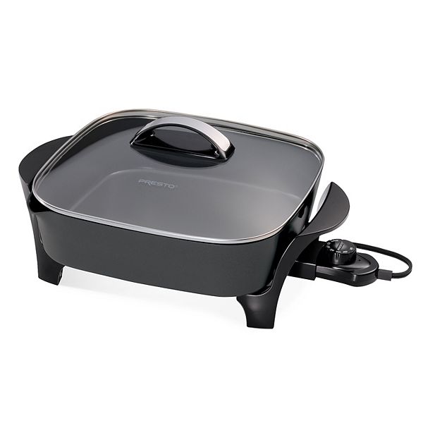 Presto 12in. Electric Skillet & Cover