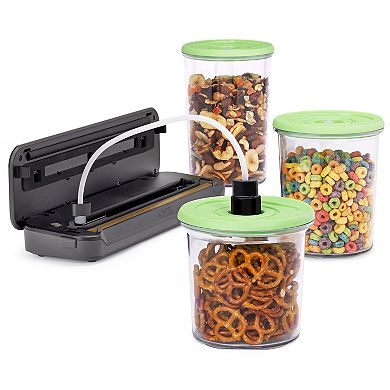 Presto FreshDaddy 3-Piece Vacuum Seal Container Set