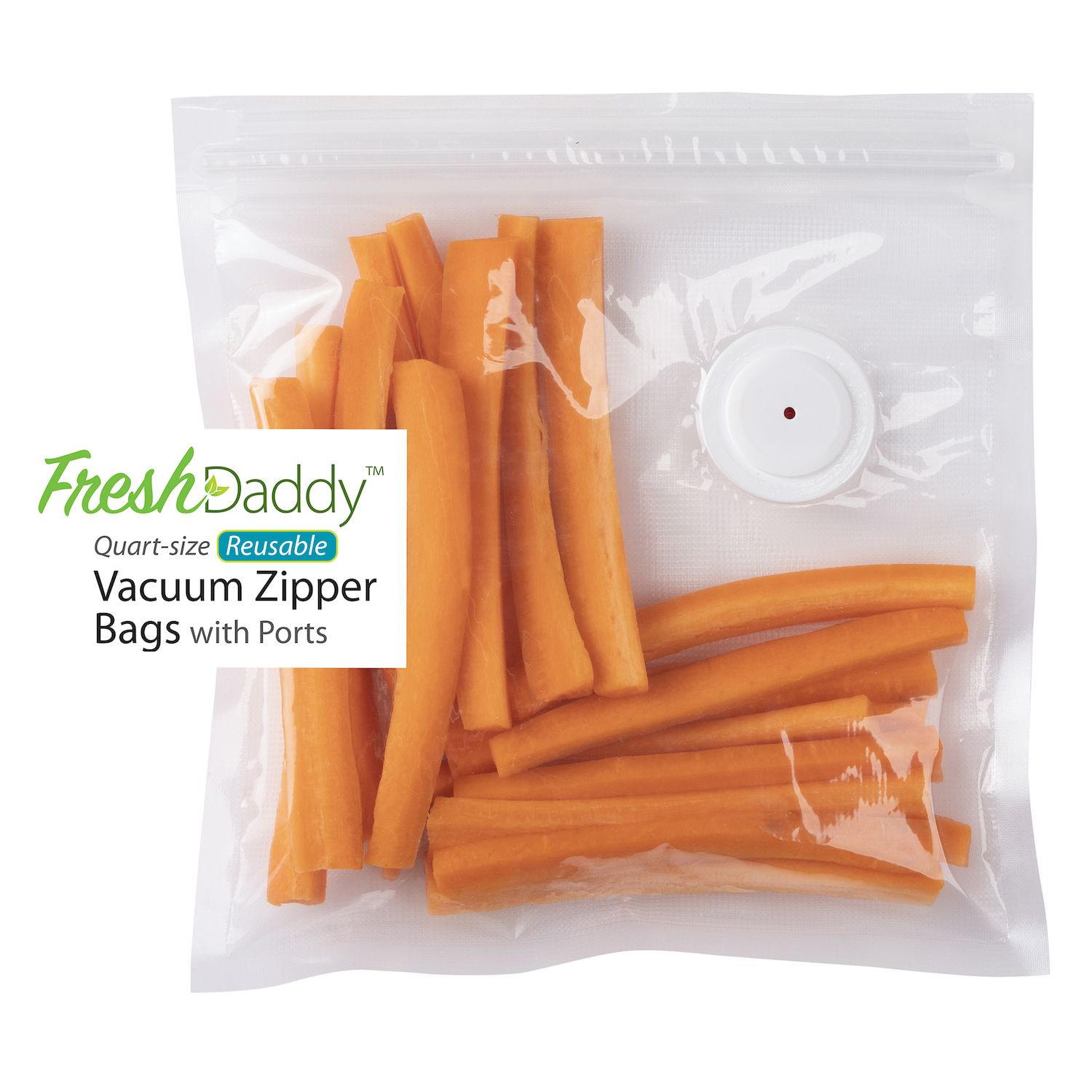 Presto FreshDaddy 3-Piece Vacuum Seal Container Set