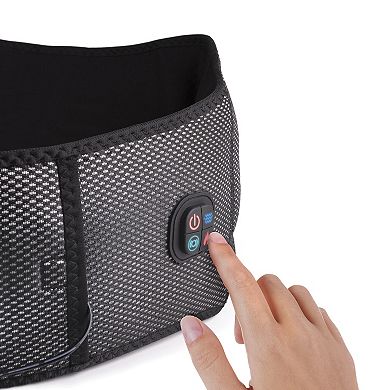 Connect Heat and Massage Back Wrap