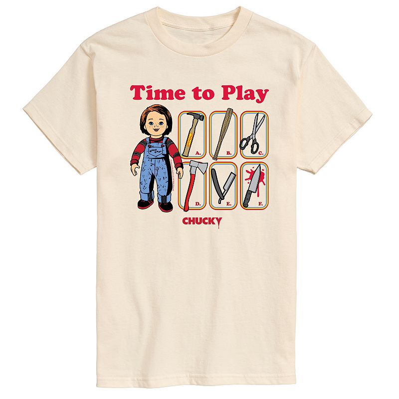 Men's Chucky Time To Play Graphic Tee, 