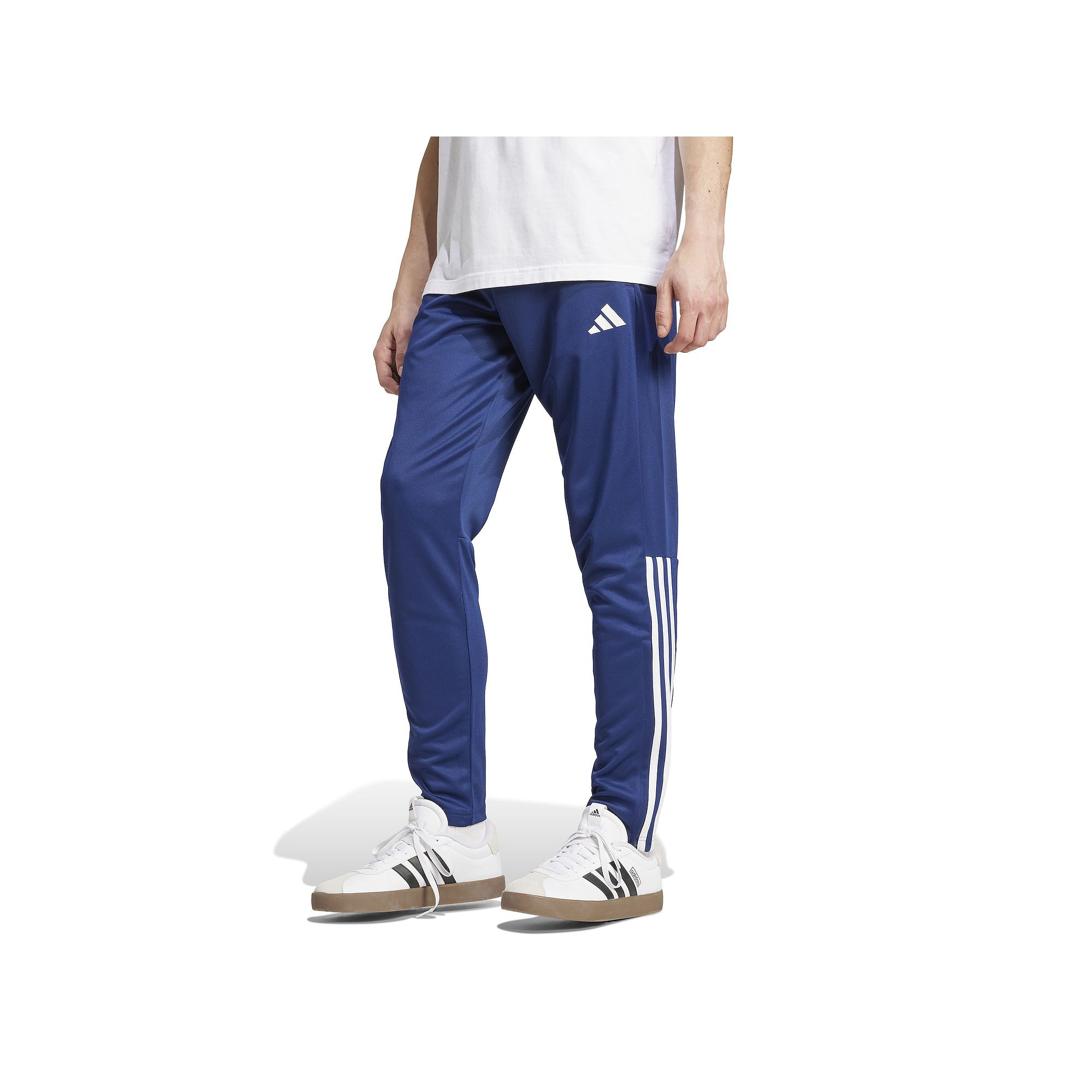 Mens adidas Sereno AEROREADY Tapered Pants, Size: Small, Dark Blue