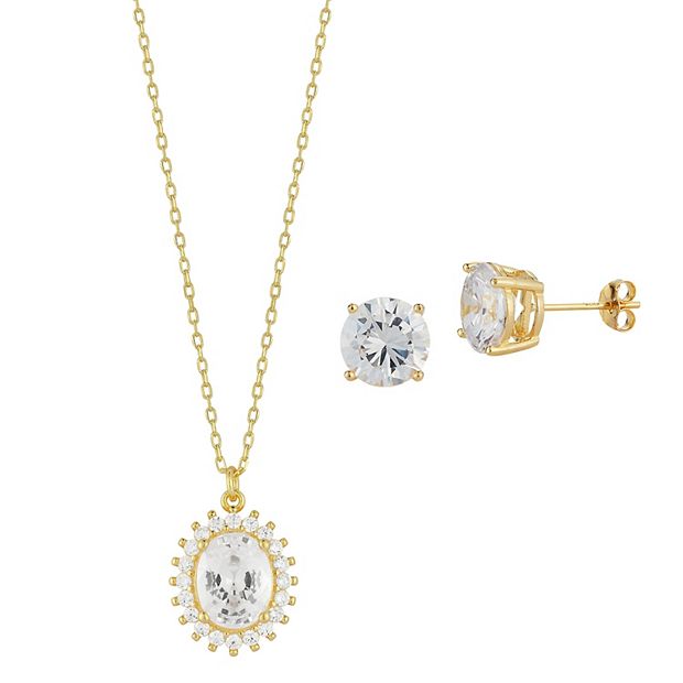 Kohls necklace and earring on sale sets