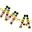 Gold Tone Rainbow