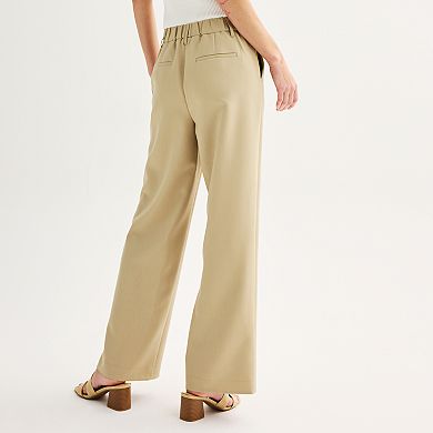 Women's Nine West High-Rise Wide Leg Trousers