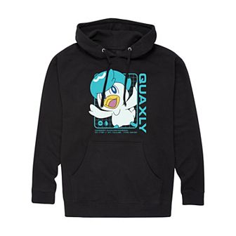 Men's Pokemon Quaxly Stats Graphic Hoodie