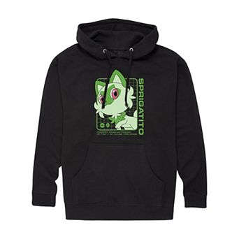 Men's Pokemon Sprigatito Stats Hoodie