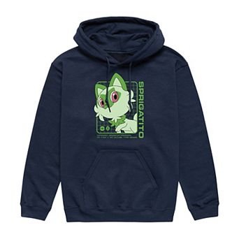 Men's Pokemon Sprigatito Stats Hoodie