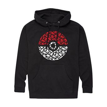 Men's Pokemon Pokeball Pikachu Hoodie
