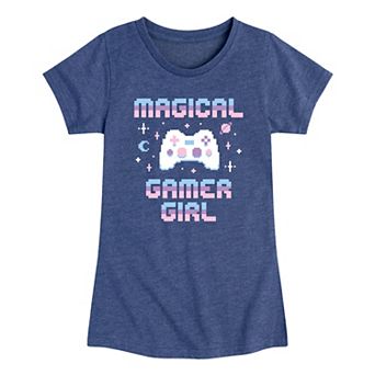 Girls 7-16 Magical Gamer Girl Graphic Tee