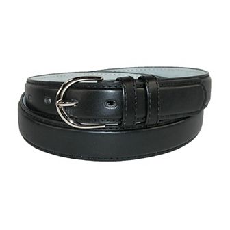 Ctm Women's Leather 1 1/8 Inch Dress Belt