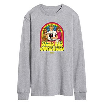 Men's Dazed and Confused Retro Rainbow Long Sleeve Graphic Tees