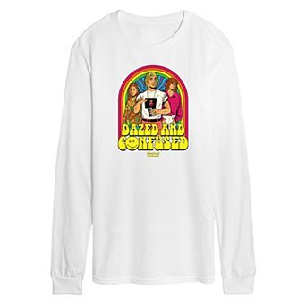 Men's Dazed and Confused Retro Rainbow Long Sleeve Graphic Tees
