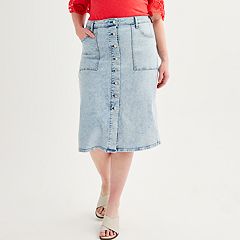 Women s Denim Skirts Skorts Shop for Must Have Denim Clothing Kohl s