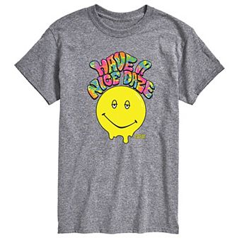 Men's Dazed and Confused Have A Nice Daze Smiley Graphic Tee