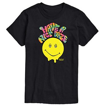 Men's Dazed and Confused Have A Nice Daze Smiley Graphic Tee
