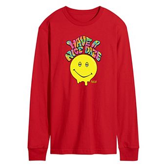 Men's Dazed and Confused Have a Nice Daze Smiley Long Sleeve Graphic Tee