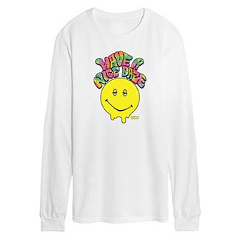 Men's Dazed and Confused Have a Nice Daze Smiley Long Sleeve Graphic Tee