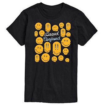 Men's Dazed and Confused Smiley Face Graphic Tee