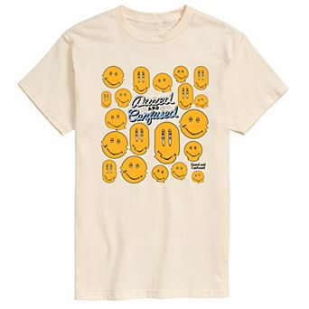 Men's Dazed and Confused Smiley Face Graphic Tee