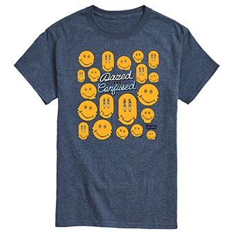Men's Dazed and Confused Smiley Face Graphic Tee