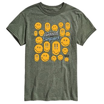 Men's Dazed and Confused Smiley Face Graphic Tee