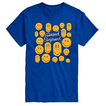Men's Dazed and Confused Smiley Face Graphic Tee