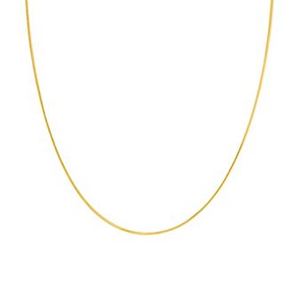 PRIMROSE 18k Gold Over Silver Snake Chain Necklace