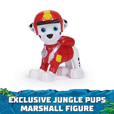PAW Patrol Jungle Pups Marshall Elephant Firetruck with Projectile Launcher