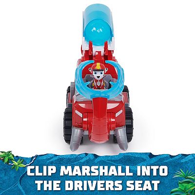 PAW Patrol Jungle Pups Marshall & Skye Articulated Figures With Elephant Launcher - Toy Set For Kids