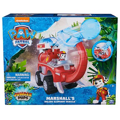 PAW Patrol Jungle Pups Marshall Elephant Firetruck with Projectile Launcher