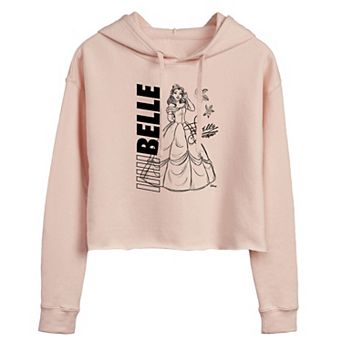 Disney's Beauty and the Beast Belle Juniors' Autograph Cropped Hoodie