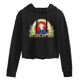 Disney's Brave Merida Juniors' My Life My Way Cropped Hoodie