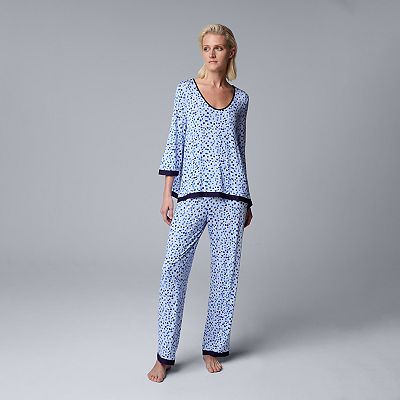 Simply vera pajamas sale