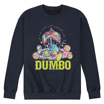 Disney's Dumbo Men's Psychedelic Fleece Sweatshirt