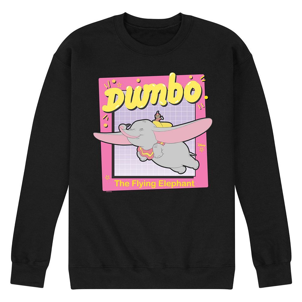 Disney's Dumbo Men's The Flying Elephant Fleece Sweatshirt