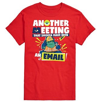 Disney / Pixar's Monsters At Work Men's Meeting Graphic Tee