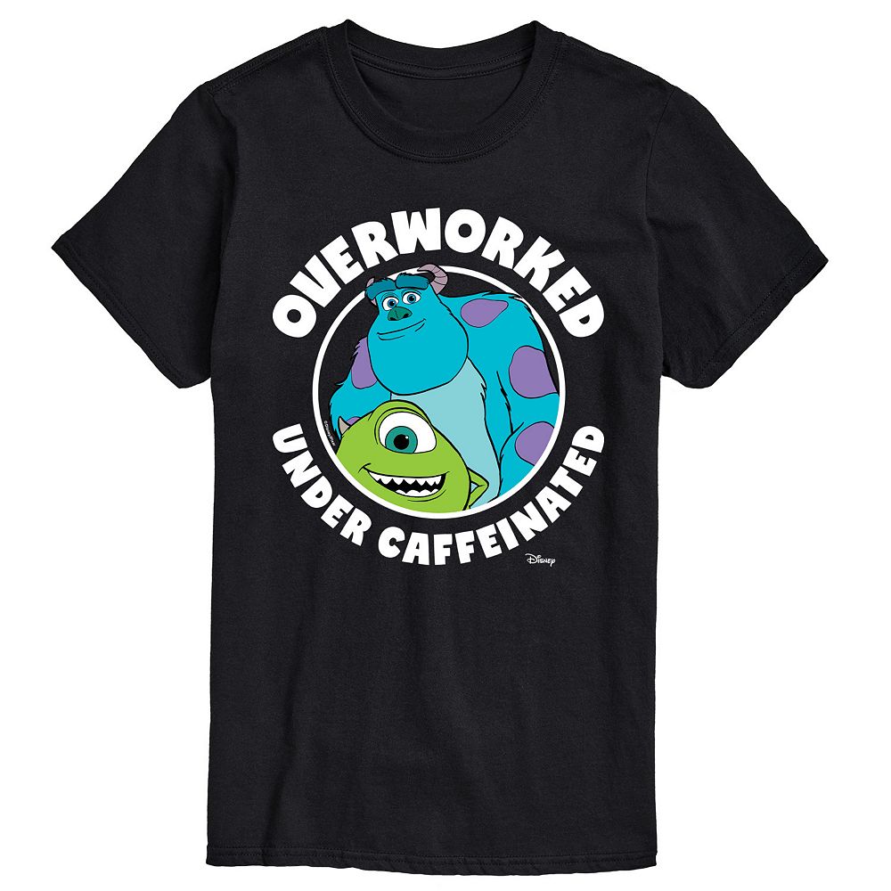 Disney / Pixar's Monsters At Work Men's Overworked Graphic Tee