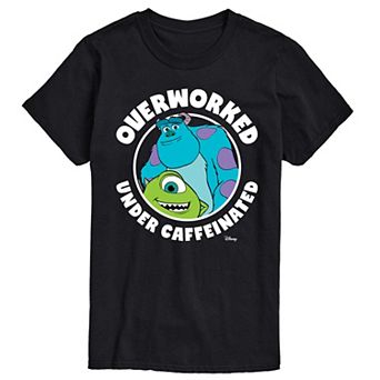 Disney / Pixar's Monsters At Work Men's Overworked Graphic Tee