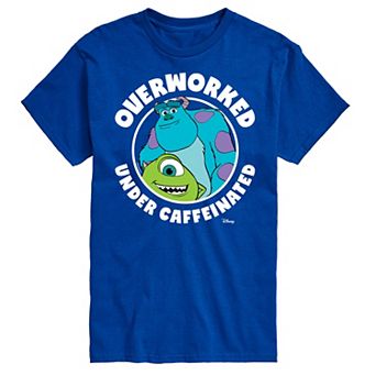 Disney / Pixar's Monsters At Work Men's Overworked Graphic Tee