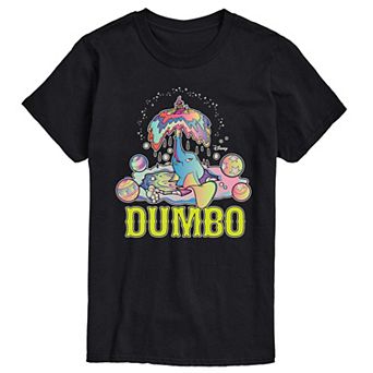 Disney's Dumbo Men's Psychedelic Graphic Tee