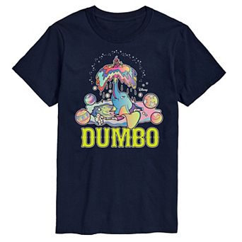 Disney's Dumbo Men's Psychedelic Graphic Tee