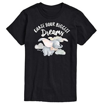 Disney's Dumbo Men's Chase Your Biggest Dreams Graphic Tee