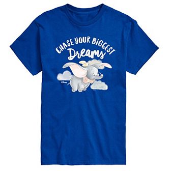 Disney's Dumbo Men's Chase Your Biggest Dreams Graphic Tee