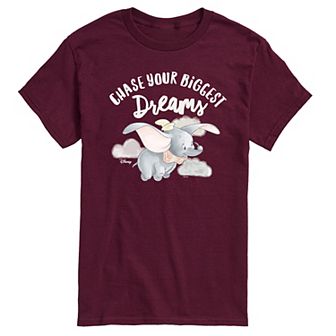 Disney's Dumbo Men's Chase Your Biggest Dreams Graphic Tee